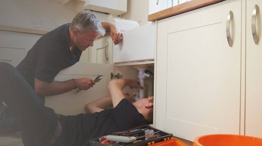 Professional burst pipe repair services in Madison, IN